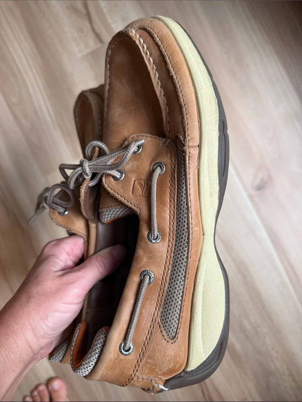 Sperry comfortable tan